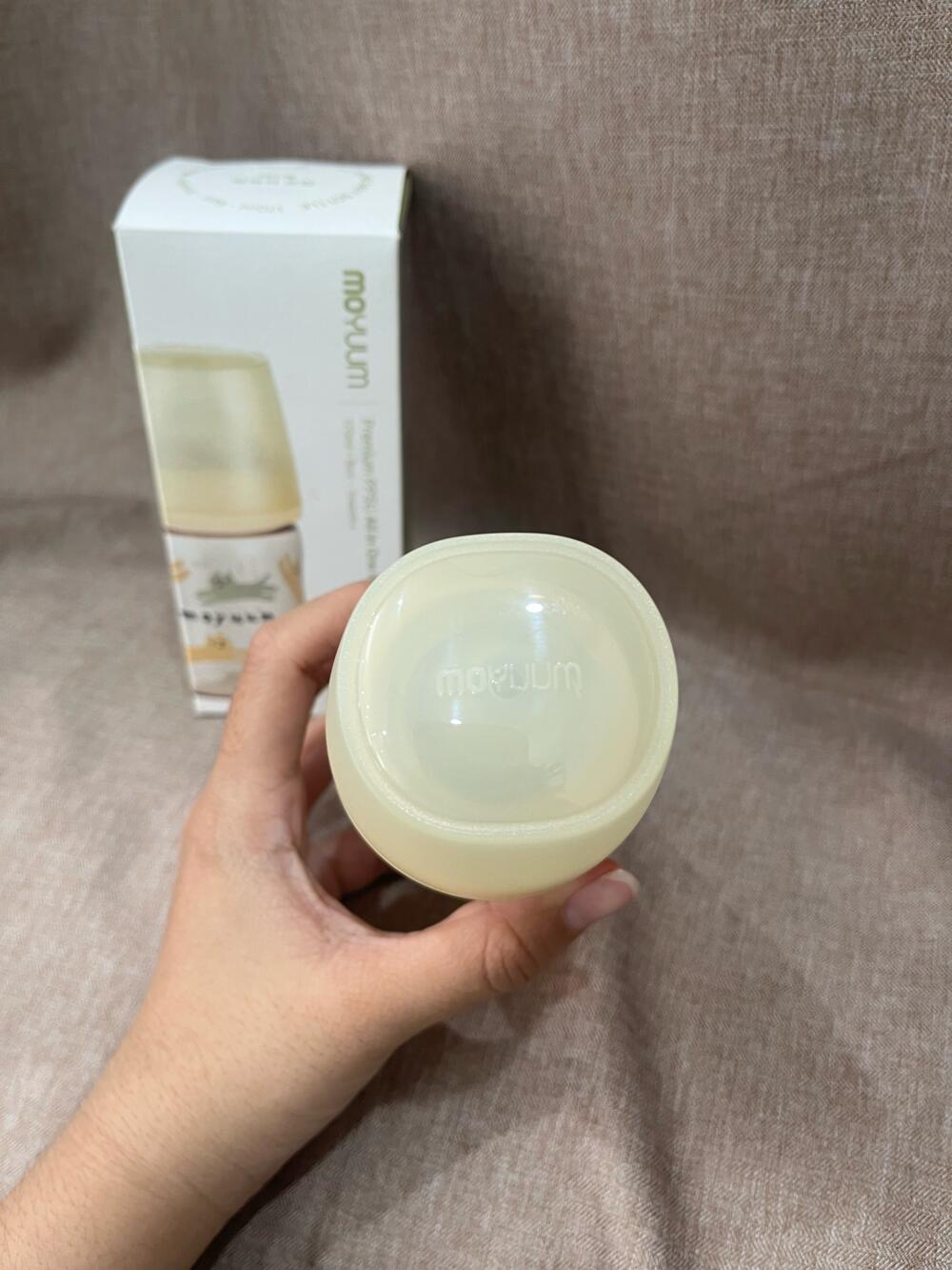 Bình sữa Moyuum thế hệ 3 PPSU 170ml ,mèo vàng (size:0m+, full box) - Ảnh 3