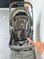 Xe đẩy Joie SMA Baggi 4WD Drift - Pine 2 chiều (sơ sinh-15kg) - Ảnh 9