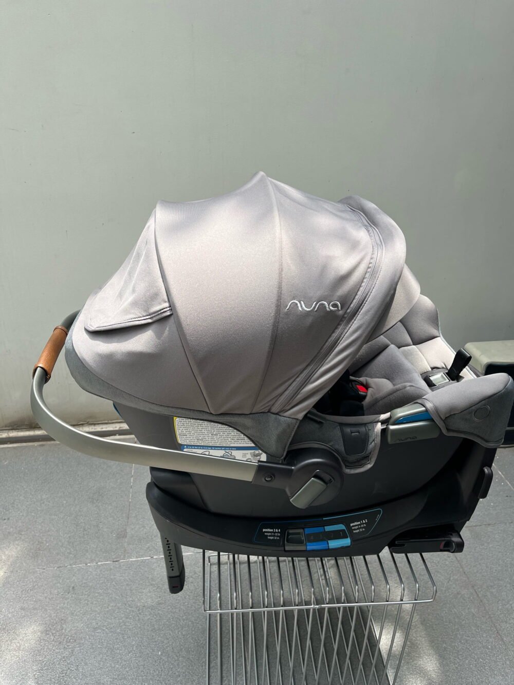 Nôi Nuna Pipa RX kèm Relx base isofix - Ảnh 4
