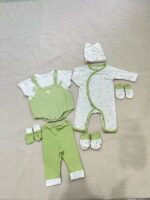 Set 2 bộ bodysuit Nous (Size: 0/3m & 3/6m - tặng kèm quần Nous & bao tay) - Ảnh 2