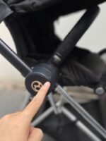 Xe đẩy Mios đen khung bạc (0-22kg) - Ảnh 2