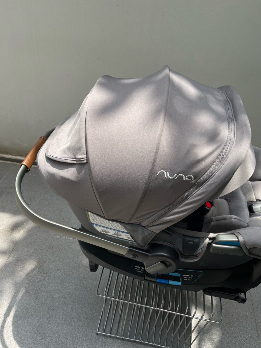 Nôi Nuna Pipa RX kèm Relx base isofix - Ảnh 7