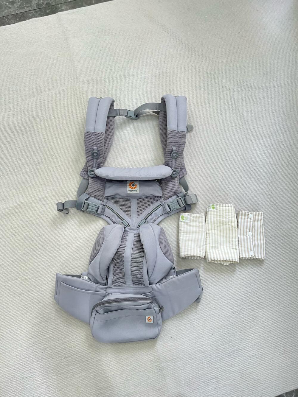 Địu Ergo Omni 360 Cool Air Mesh (tặng yếm địu Ann bébé ) - Ảnh 23