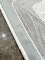 Thanh chắn giường Pakey màu trắng/ xanh - 2 tấm (size: 2mx1m4) - Ảnh 8