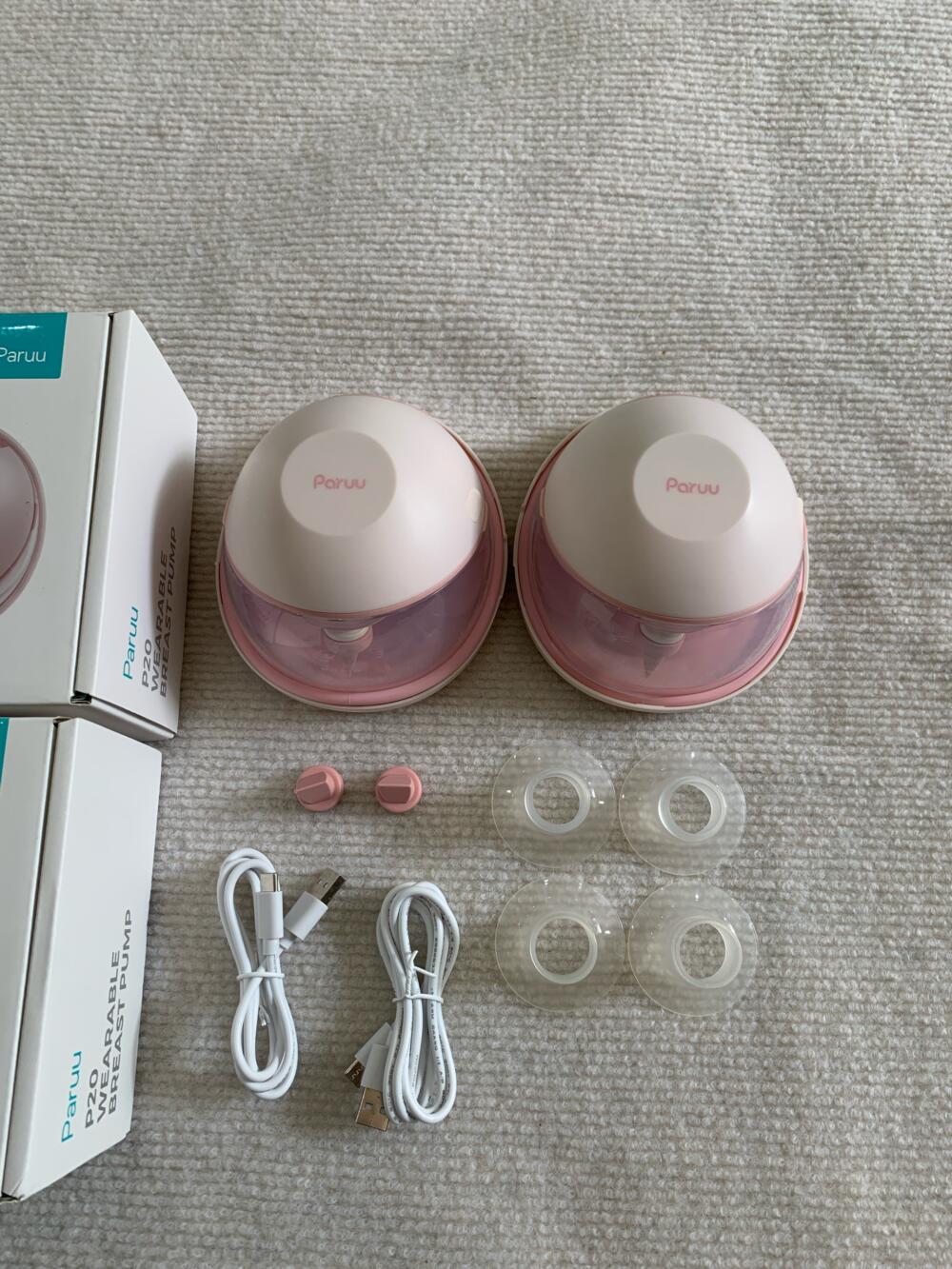 Máy hút sữa Paruu P20 màu hồng, còn BH 10/1/2027 (19/21mm) - Ảnh 6