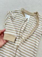 Set 2 bộ sleepsuit vải cotton H&M (size: 6/9m) - Ảnh 4