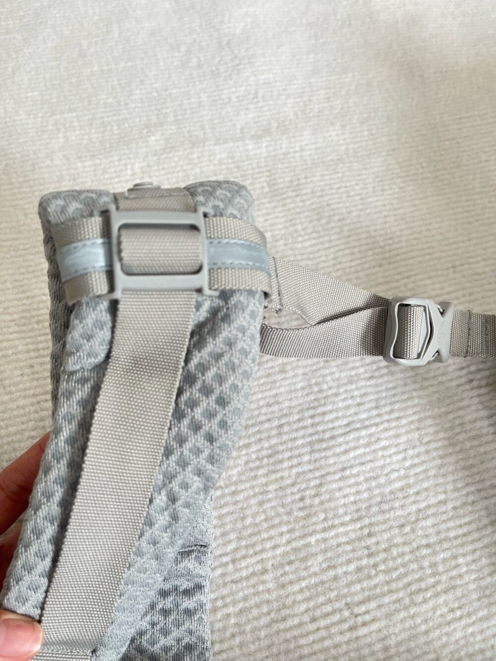 Địu Ergobaby Omni Breeze, Pearl Grey (0m+, full box) - Ảnh 9