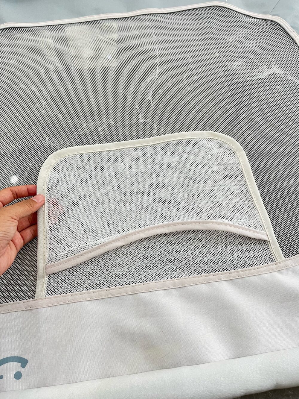 Thanh chắn giường Pakey màu trắng/ xanh - 2 tấm (size: 2mx1m4) - Ảnh 5