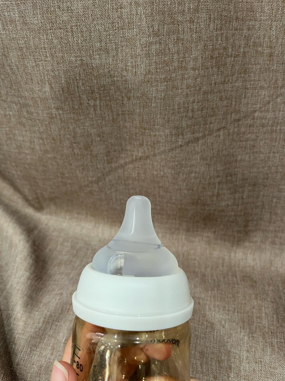 Set 2 bình sữa Moyuum, Aga-ae( size: 0m+, No box) - Ảnh 5