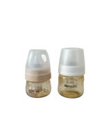 Set 2 bình sữa Moyuum, Aga-ae( size: 0m+, No box)