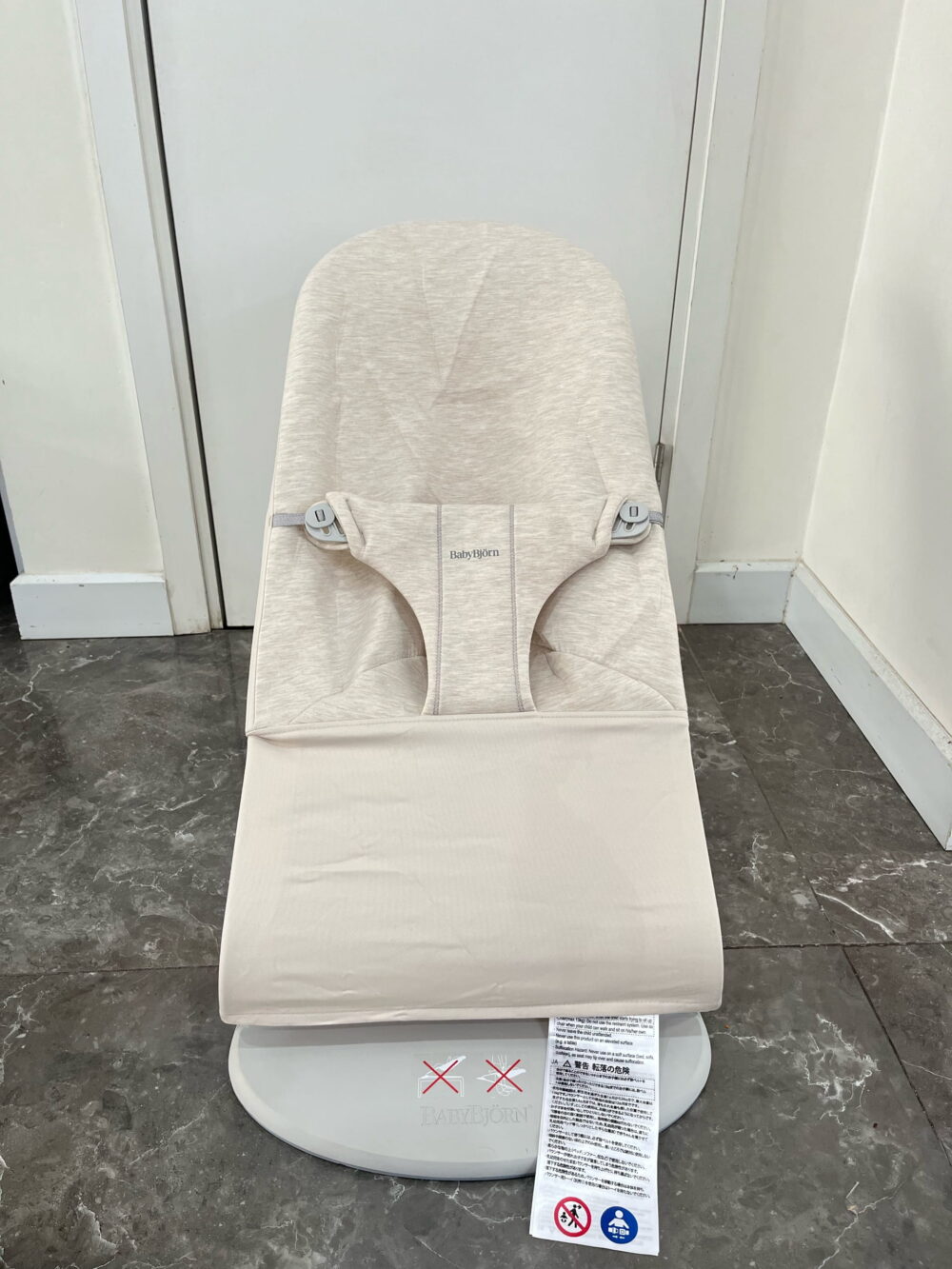 Ghế rung Baby Bjorn vải 3D Jersey( no box) - Ảnh 9