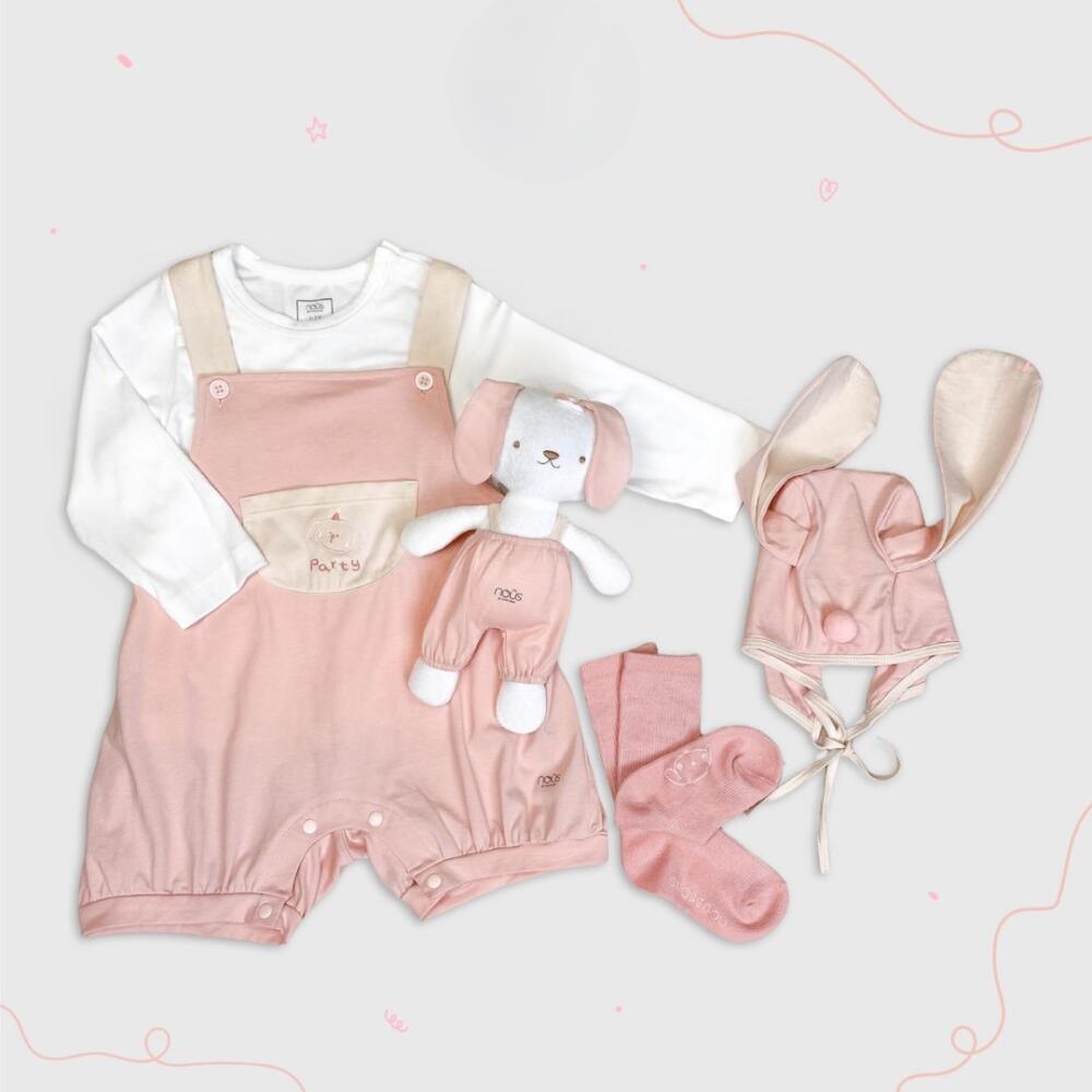 Set 4 món Nous màu hồng/trắng(new 100%, full box) có thể mang đi tặng - Ảnh 11