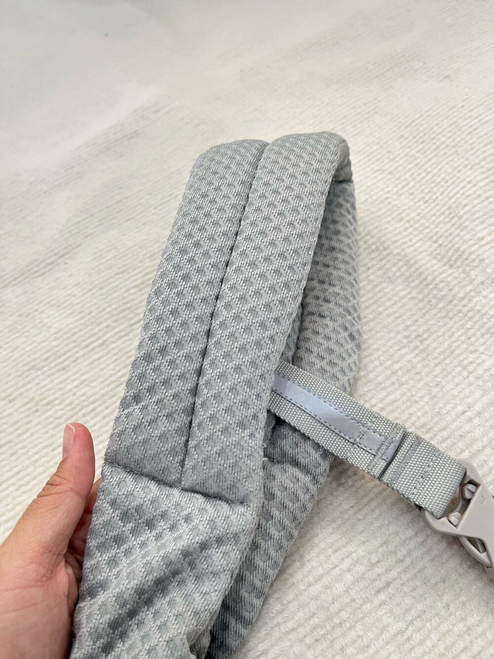 Địu Ergobaby Alta Hip Seat, Pearl Grey (5.5-20kg, từ 4m+, full box) - Ảnh 9