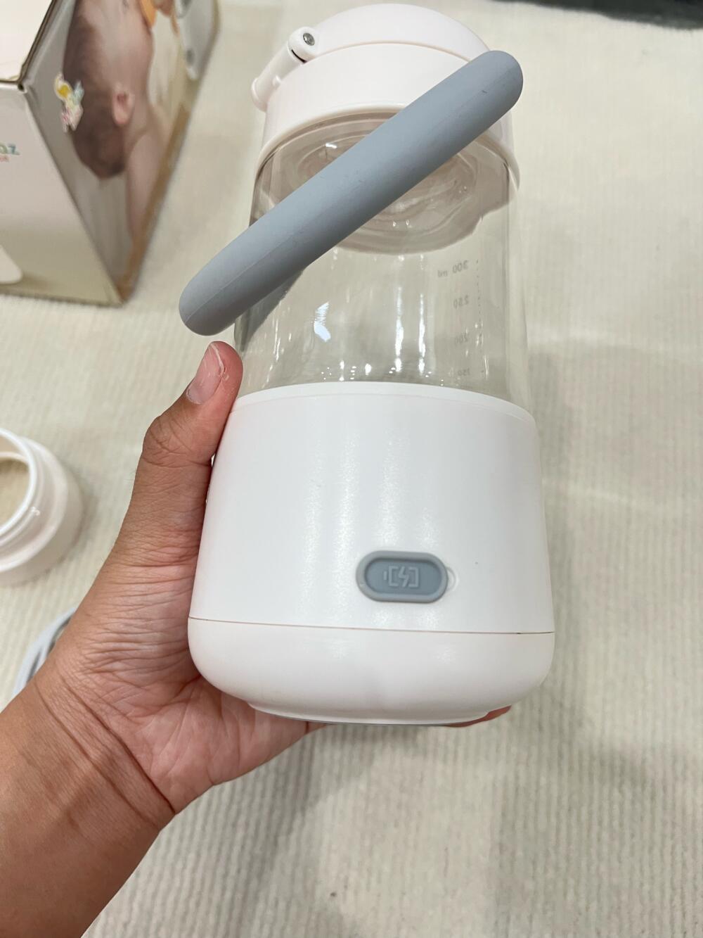 Máy hâm sữa di động không dây Moaz bébé MB069 ( full box, tặng kèm 2 cổ nối) - Ảnh 11