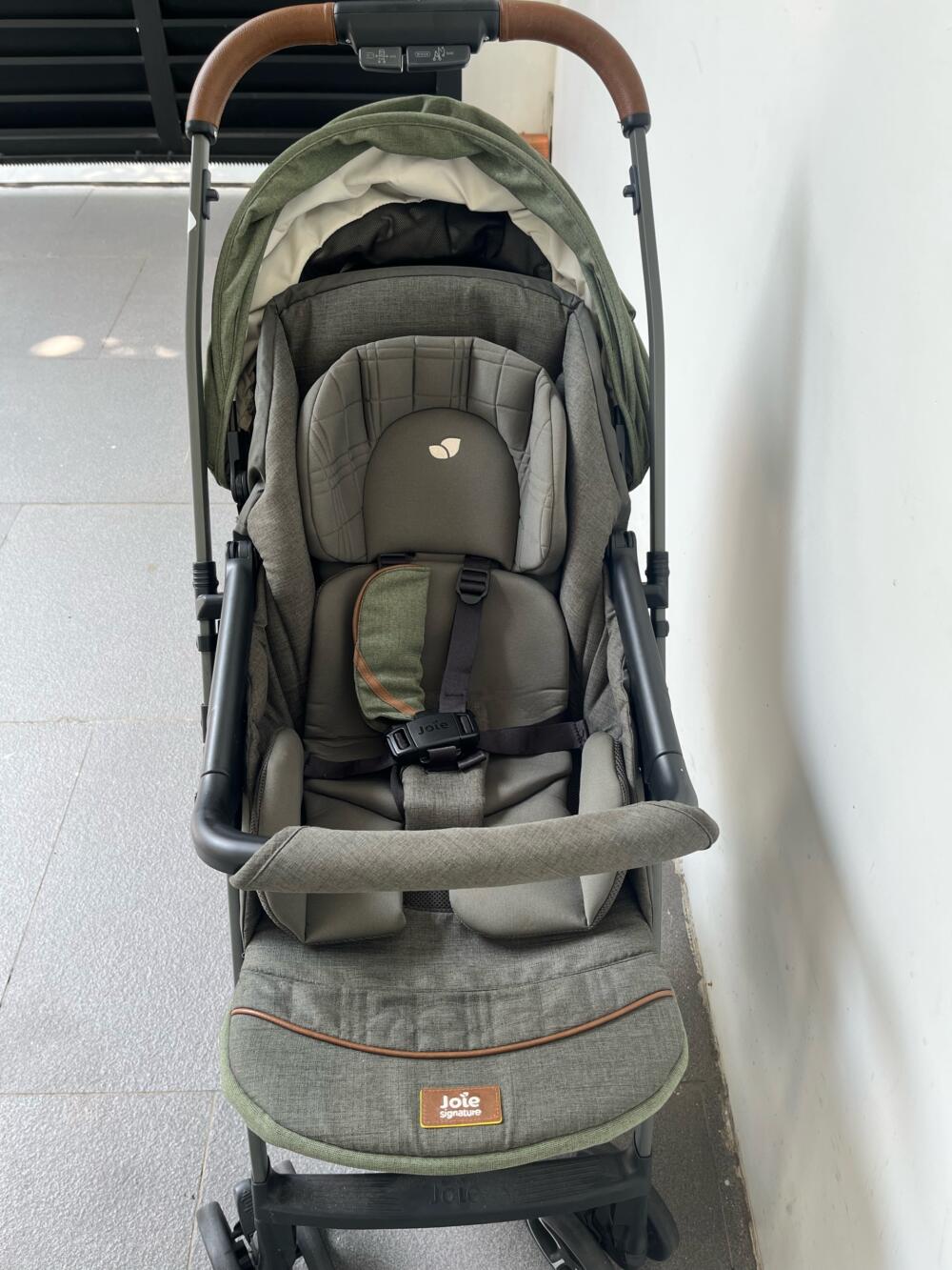 Xe đẩy Joie SMA Baggi 4WD Drift - Pine 2 chiều (sơ sinh-15kg) - Ảnh 8