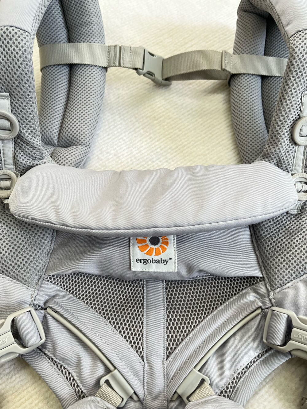 Địu Ergobaby Omni 360 Cool Air Mesh, Pearl Grey (0m+, no box) - Ảnh 9