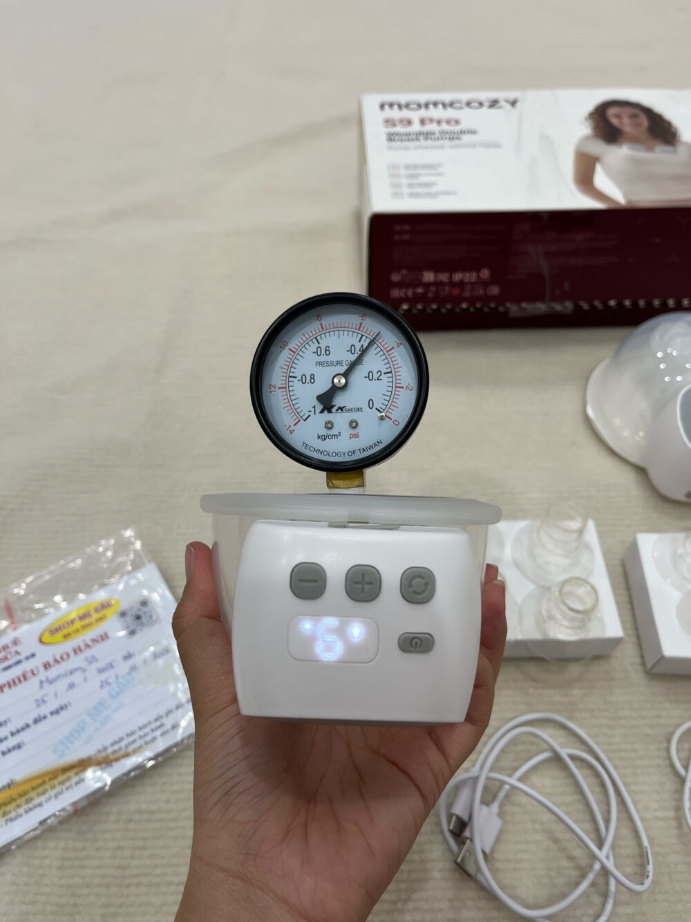 Máy hút sữa Momcozy S9 Pro không dây (BH 25/9/2026, fullbox) - Ảnh 5