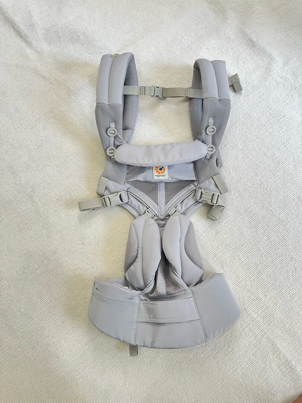 Địu Ergobaby Omni 360 Cool Air Mesh, Pearl Grey (0m+, no box) - Ảnh 8