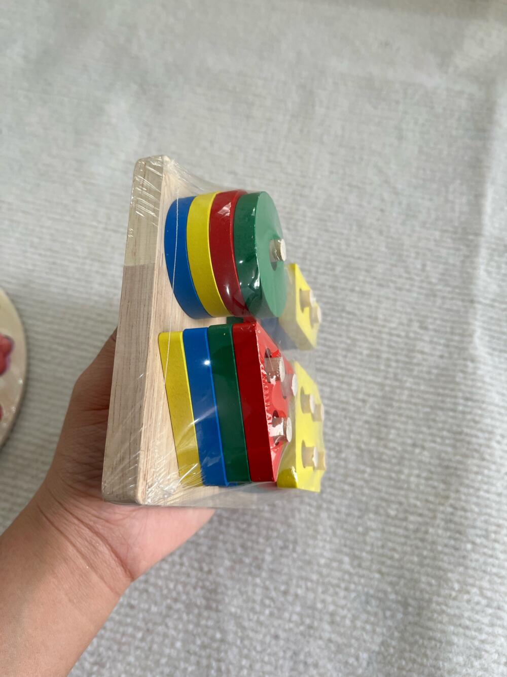 Set 3 bộ đồ chơi xếp hình phát triển trí não cho bé (mới 100% nguyên seal) - Ảnh 6