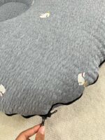 Gối chống trào ngược Rototo bebe vải Ripple (hình cá voi) - Ảnh 6