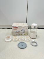 Máy hâm sữa di động không dây Moaz bébé MB069 ( full box, tặng kèm 2 cổ nối) - Ảnh 16