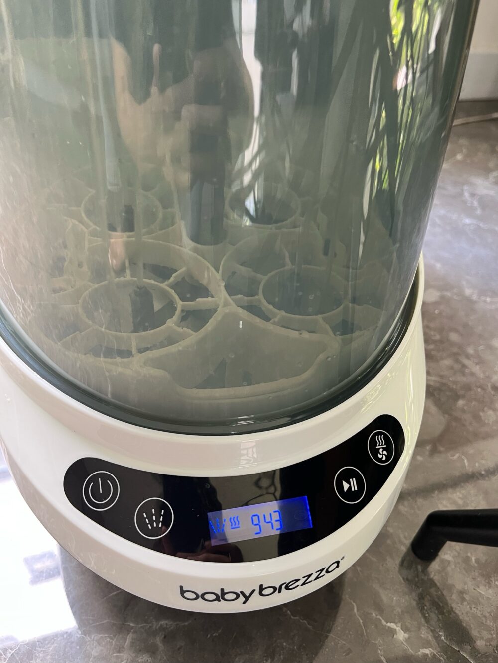 Máy rứa bình sữa Baby Brezza (full box) tặng kèm túi viên rửa - Ảnh 5