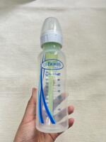 Set 2 bình sữa Hegen 150ml, Dr's Browns 250ml (size núm 0m+, no box) - Ảnh 7