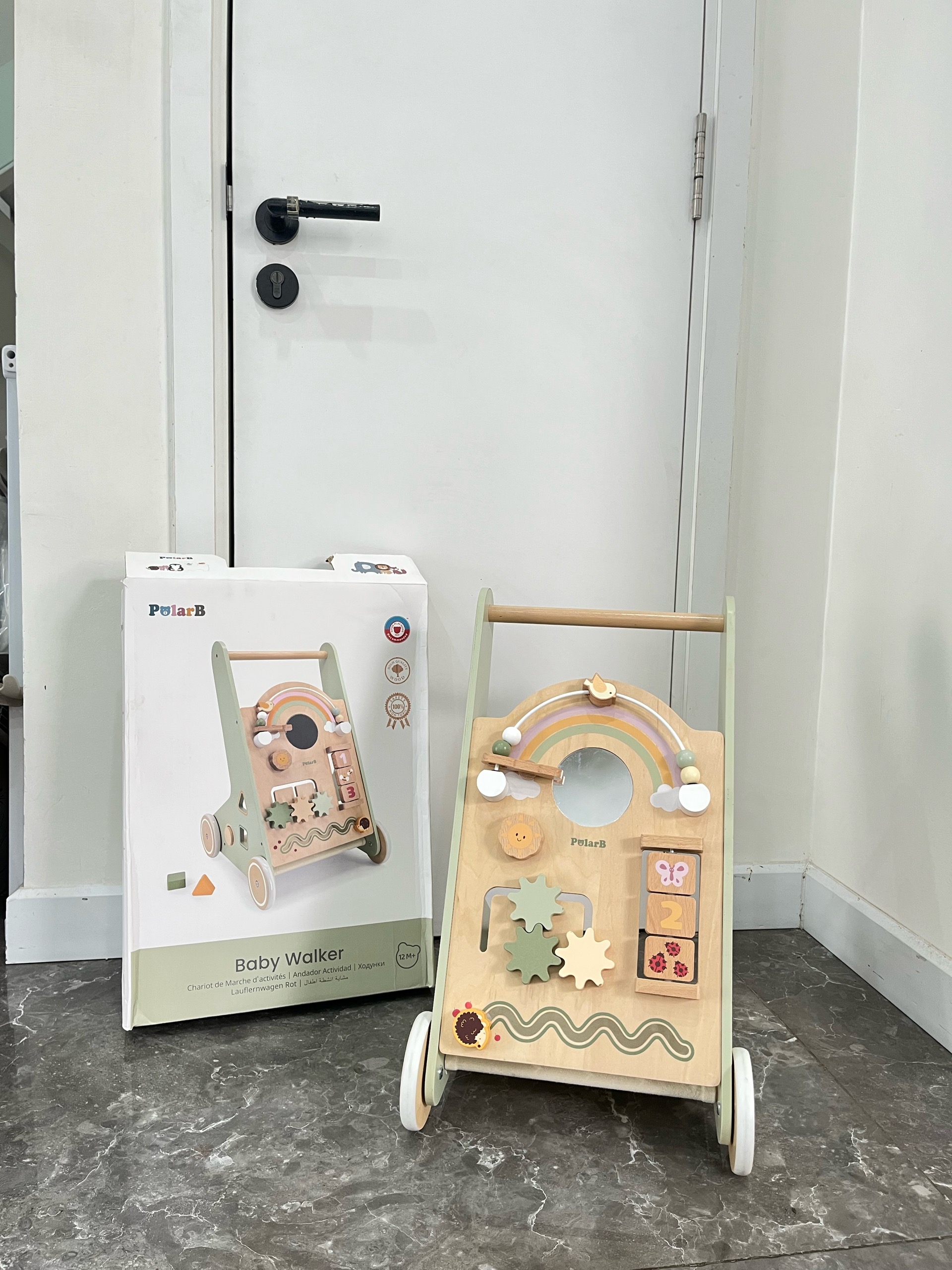 Xe tập đi Polar B cầu vồng (full box) - Ảnh 13