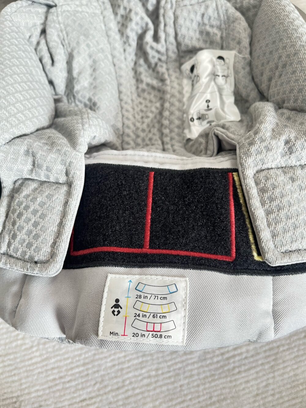 Địu Ergobaby Omni Breeze, Pearl Grey (0m+, full box) - Ảnh 8