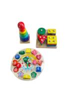 Set 3 bộ đồ chơi xếp hình phát triển trí não cho bé (mới 100% nguyên seal)