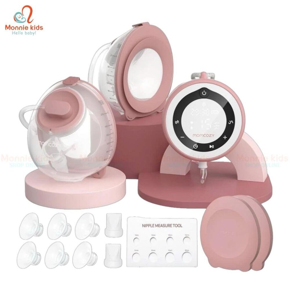 Máy hút sữa Momcozy v1 pro cup hồng - BH 15/9/2026 (fullbox) - Ảnh 2