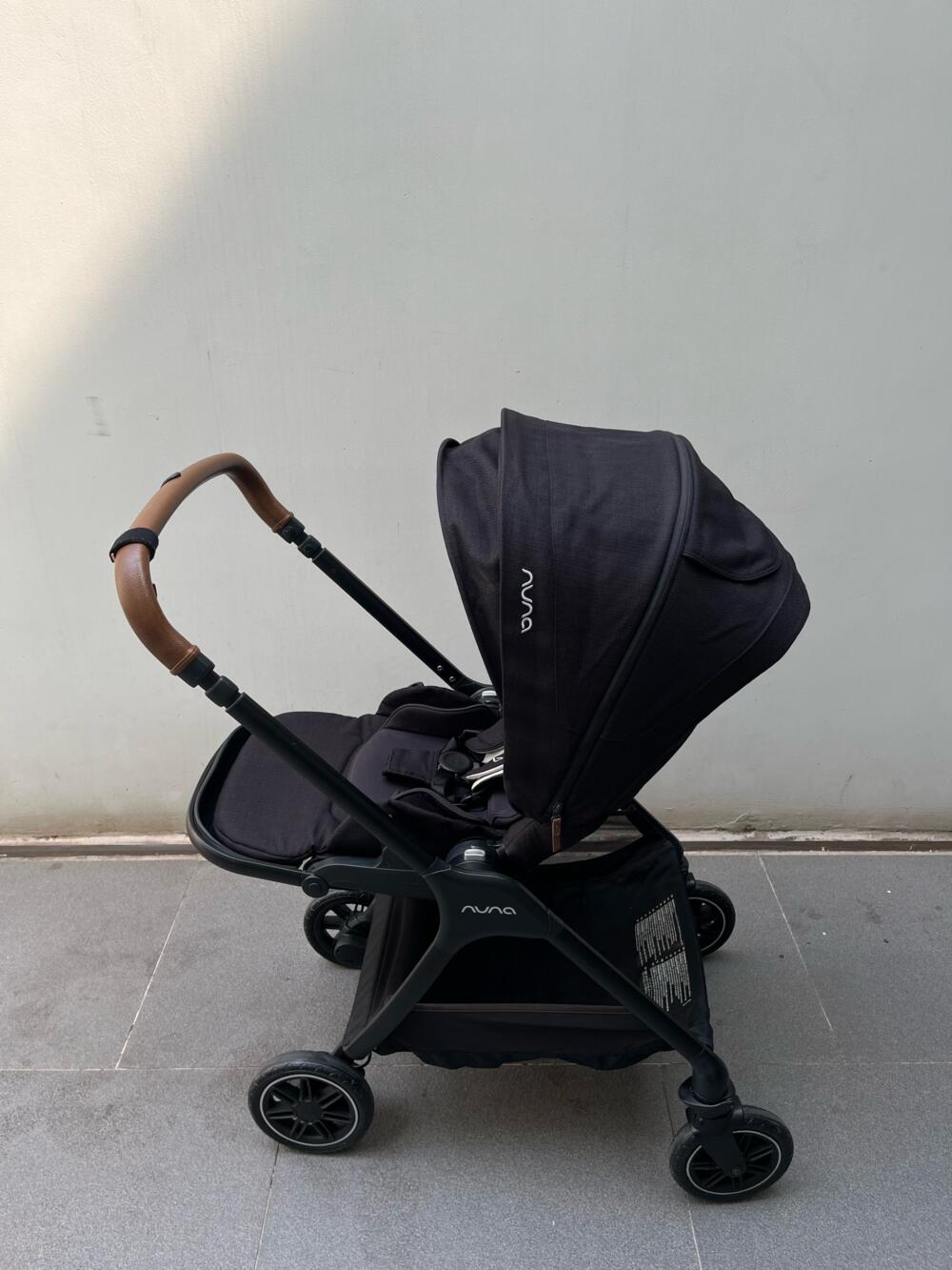 Xe đẩy Nuna triv đen khung đen( 0/4m) - Ảnh 22