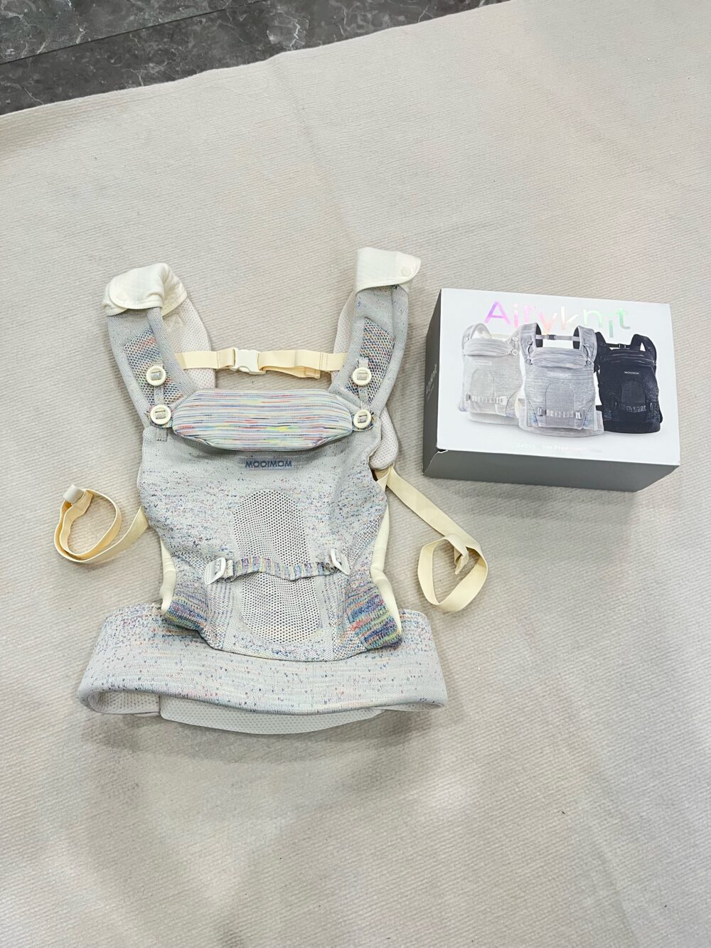 Địu Mooimom AiryKnit (0-36tháng) - Ảnh 5