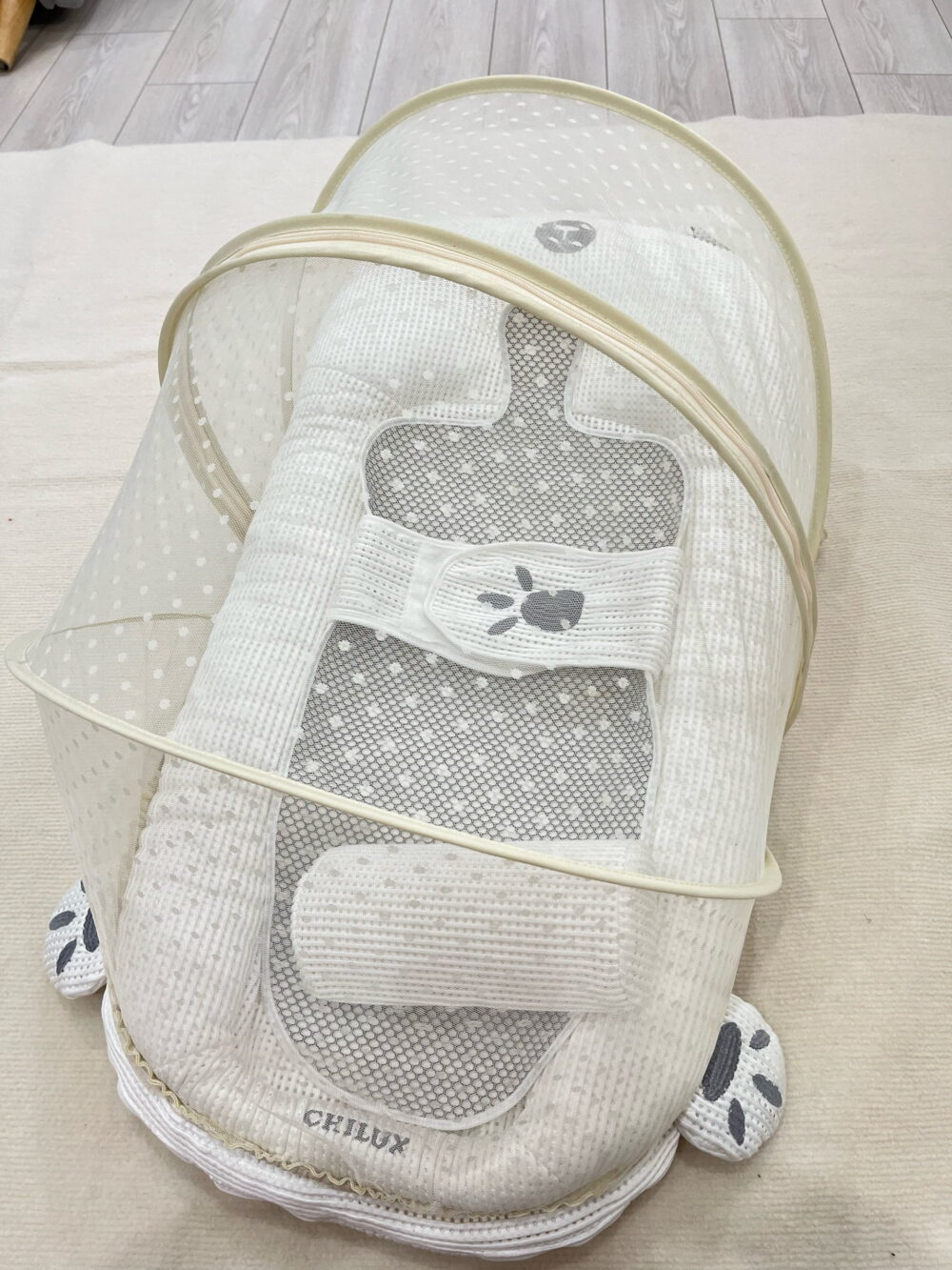 Gối chống trào ngược Chilux gấu trắng (kèm phụ kiện) - Ảnh 8