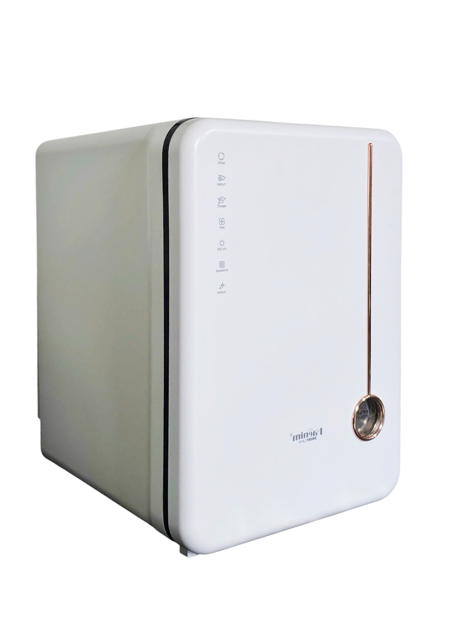 811613e94bc643eb98cad99d055f977b Máy tiệt trùng Haenim UV LED 4G (trắng/gold) - Ảnh 1