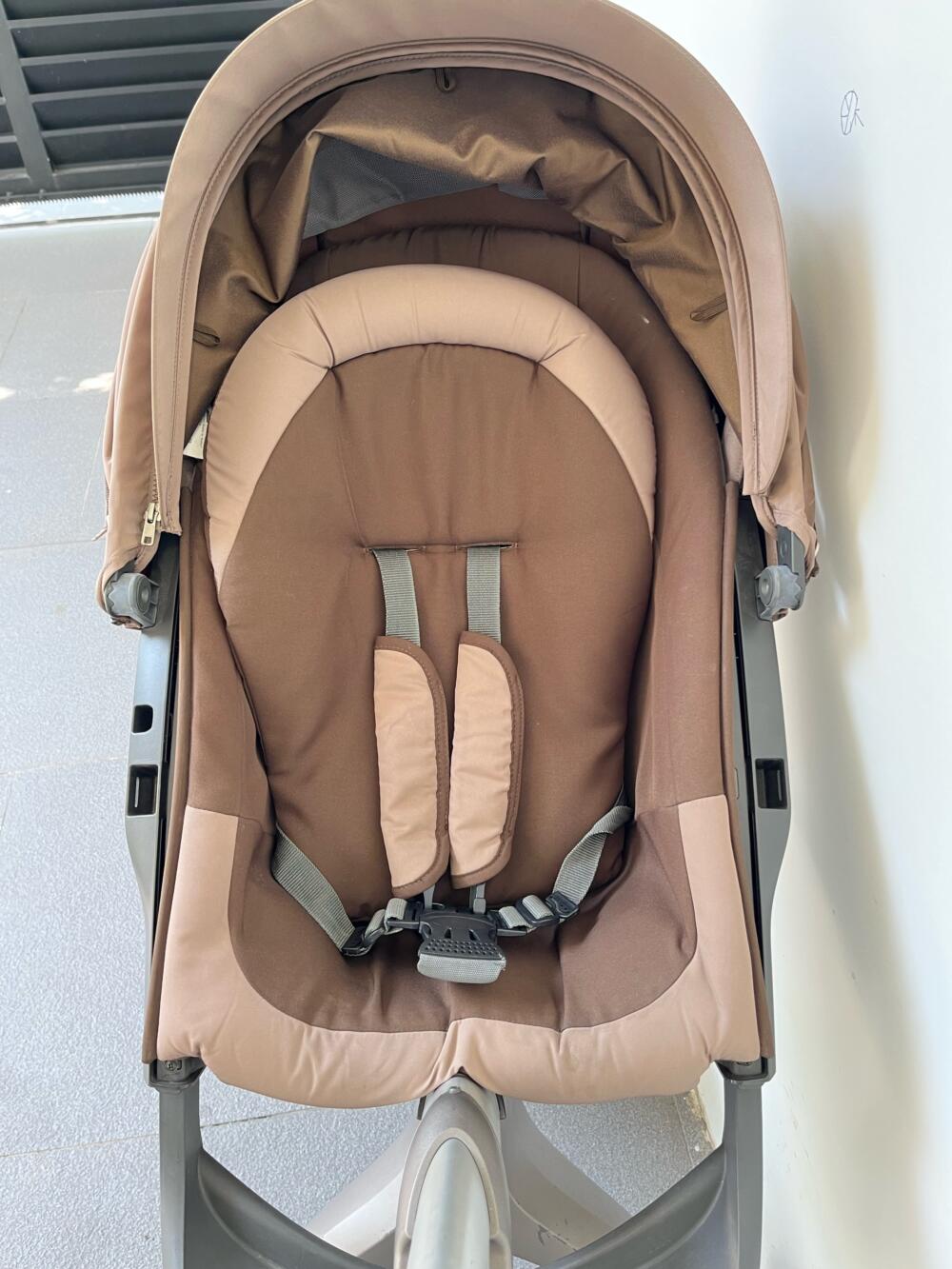 Xe đẩy Stokke Xplory x màu nâu (no box) - Ảnh 4