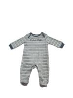 Sleepsuit Calvin Klein hoạ tiết sọc ngang (Size: 3/6m) - Ảnh 4