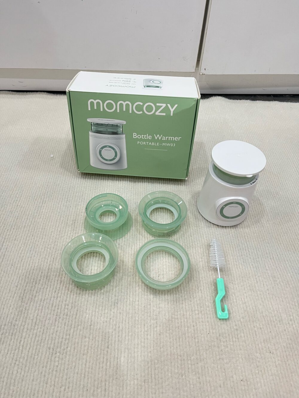 Máy hâm sữa cầm tay Momcozy kèm cổ nối (full box) - Ảnh 14