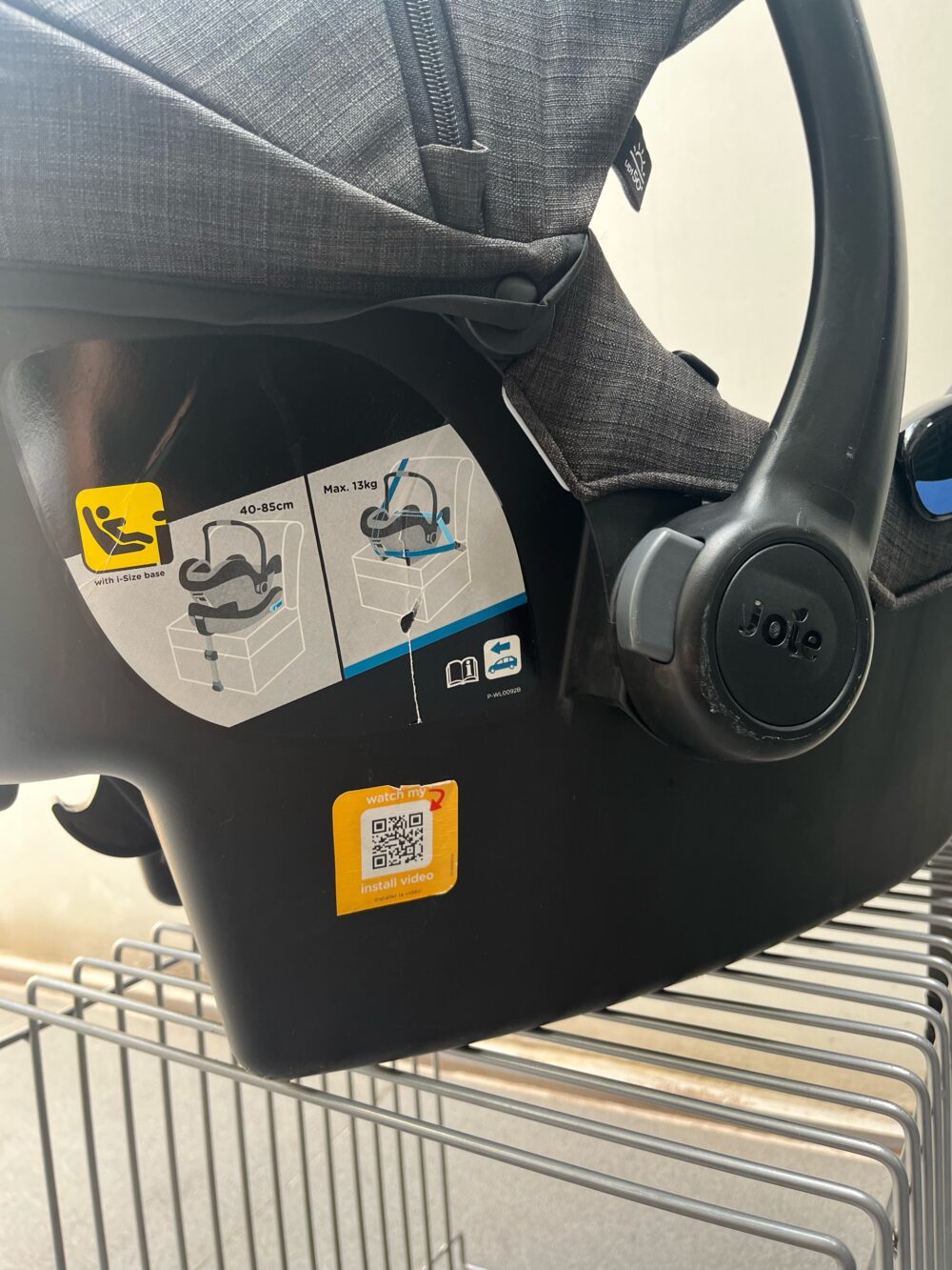 Nôi ô tô Joie i-Gemm ( sơ sinh - 13kg) - Ảnh 6