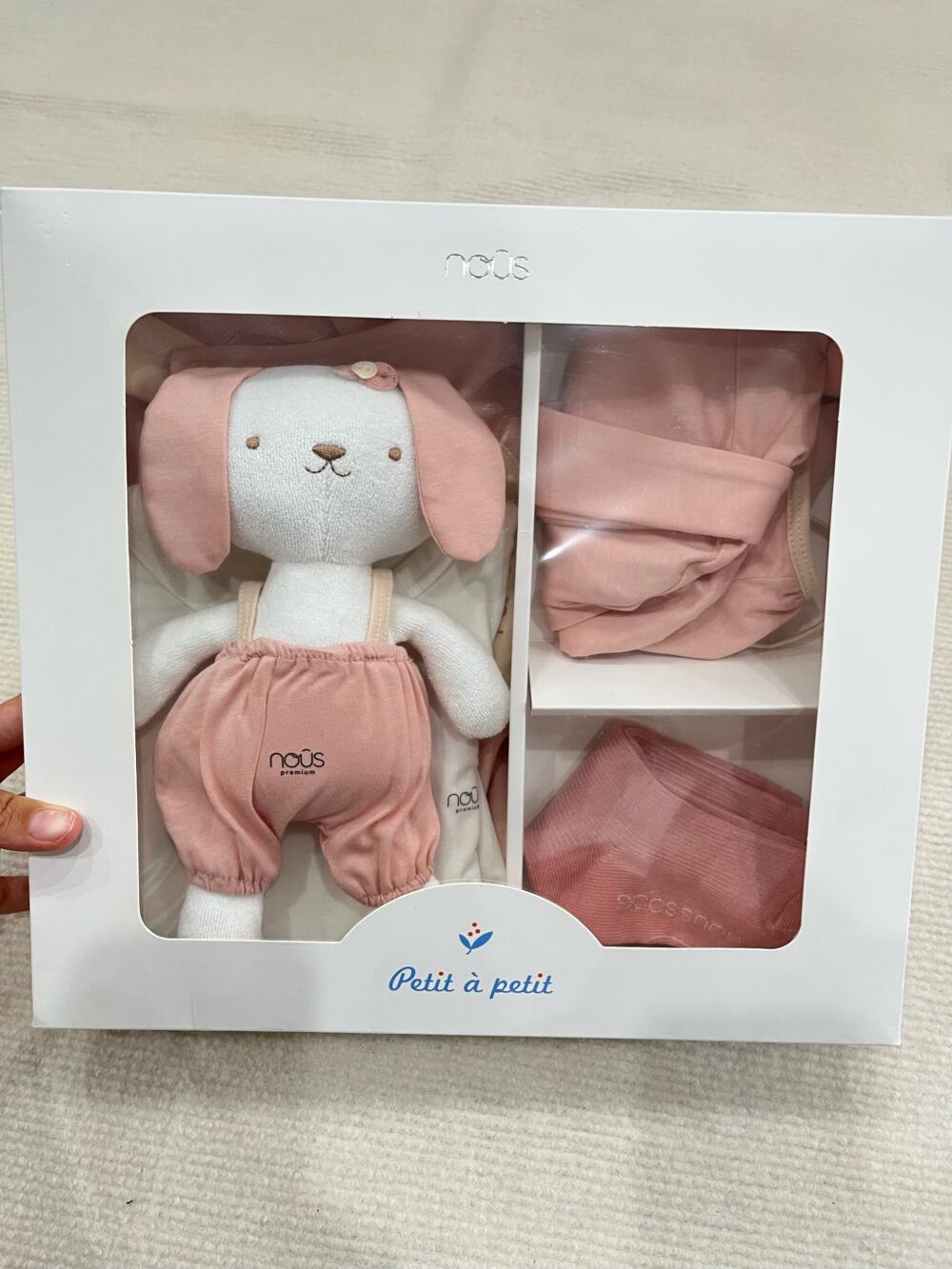 Set 4 món Nous màu hồng/trắng(new 100%, full box) có thể mang đi tặng - Ảnh 7