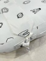 Gối chống trào ngược cho bé Dono&Dono vải airmesh animal (còn túi đựng vải) - Ảnh 5