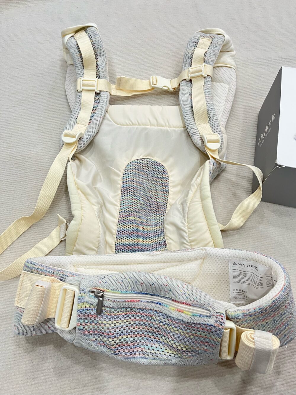 Địu Mooimom AiryKnit (0-36tháng) - Ảnh 8