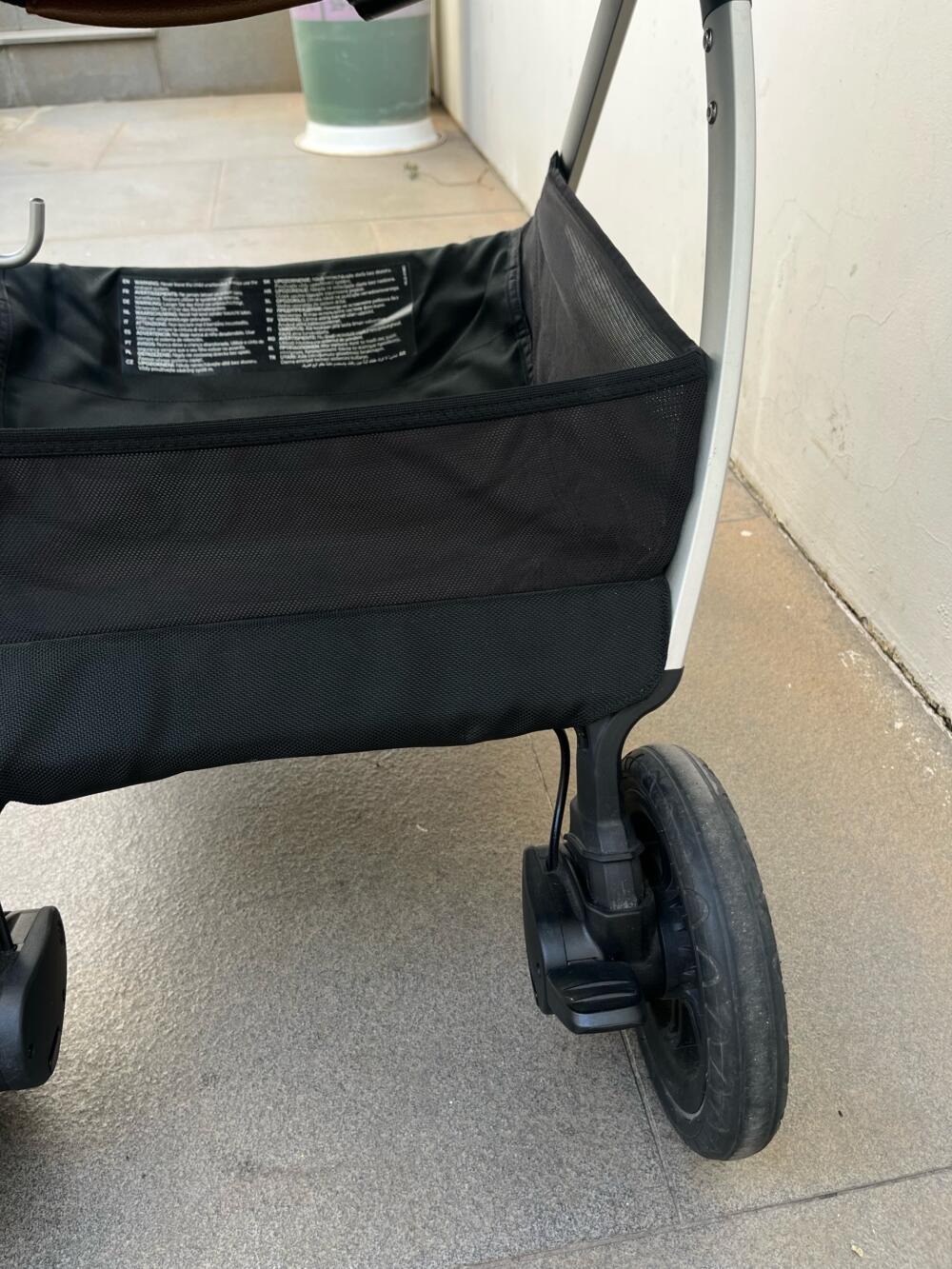 Xe đẩy Nuna Triv màu xám khung bạc kèm phụ kiện đi kèm / cho từ 0M+ đến 4 tuổi (22kg) - Ảnh 8