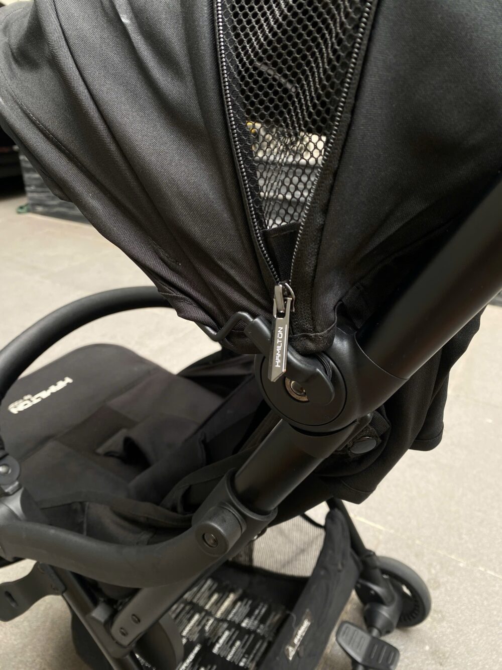 Xe đẩy Hamilton X1 (màu đen) cho từ sơ sinh - Ảnh 3