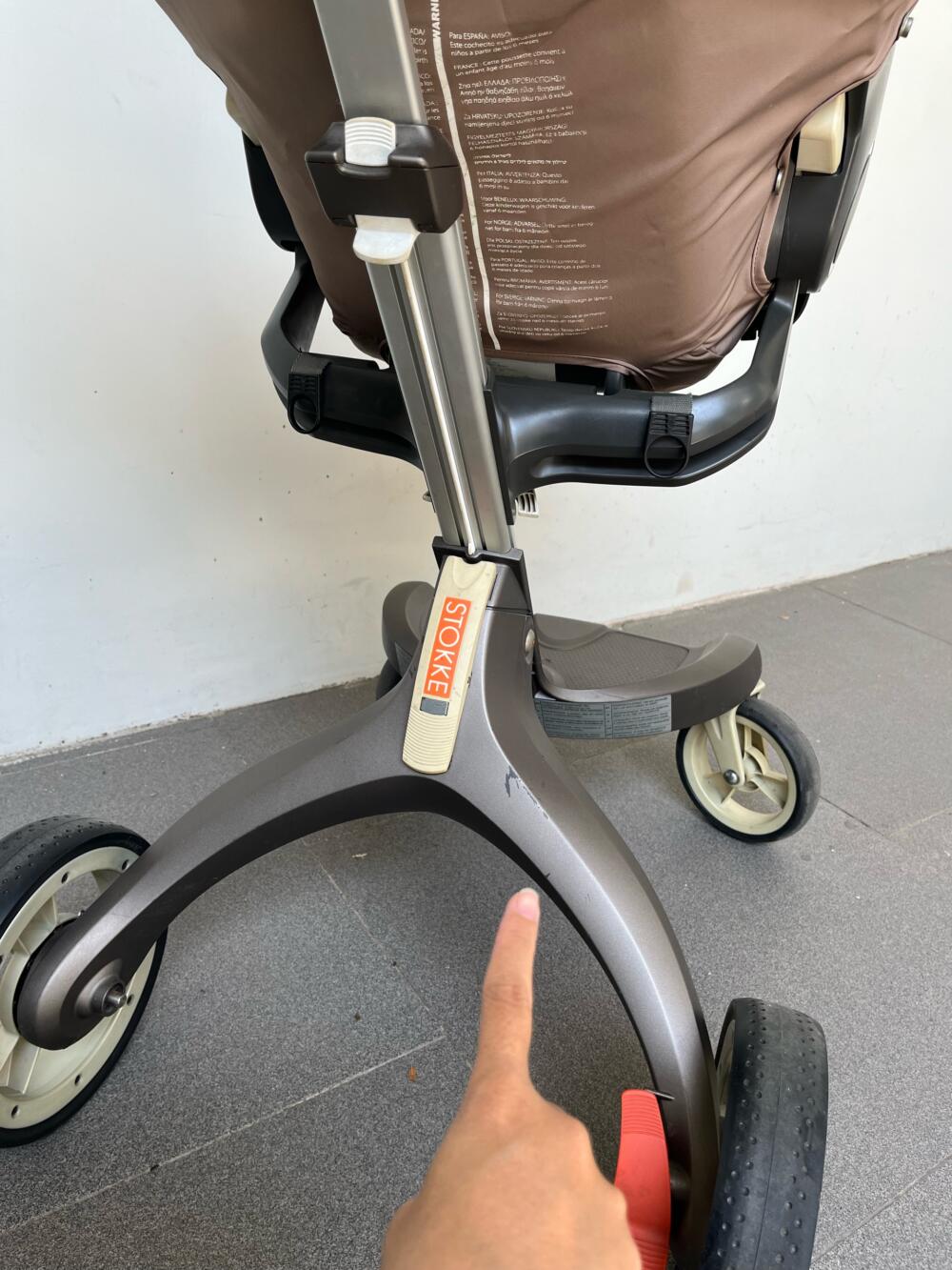 Xe đẩy Stokke Xplory x màu nâu (no box) - Ảnh 12