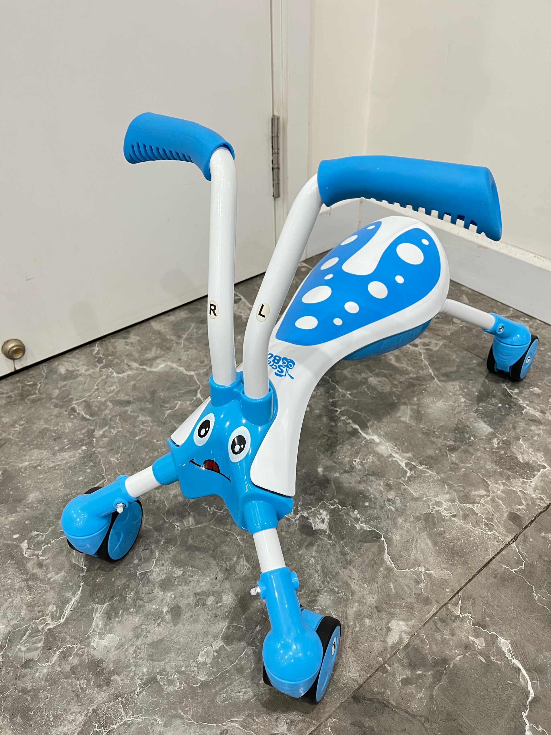 Xe Chòi Chân Ride on bọ xanh 4 bánh (full box) - Ảnh 7