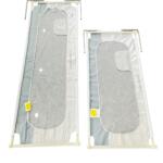 Thanh chắn giường Pakey màu trắng/ xanh - 2 tấm (size: 2mx1m4)