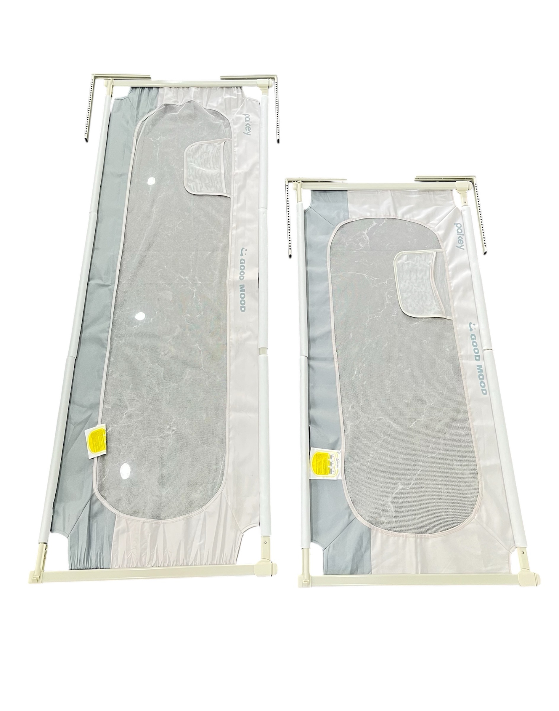 Thanh chắn giường Pakey màu trắng/ xanh - 2 tấm (size: 2mx1m4)