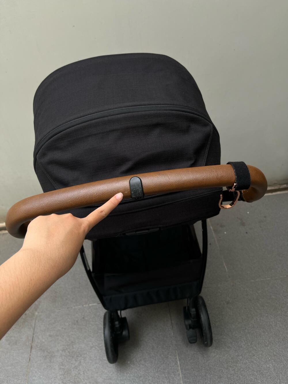 Xe đẩy Nuna triv đen khung đen( 0/4m) - Ảnh 14