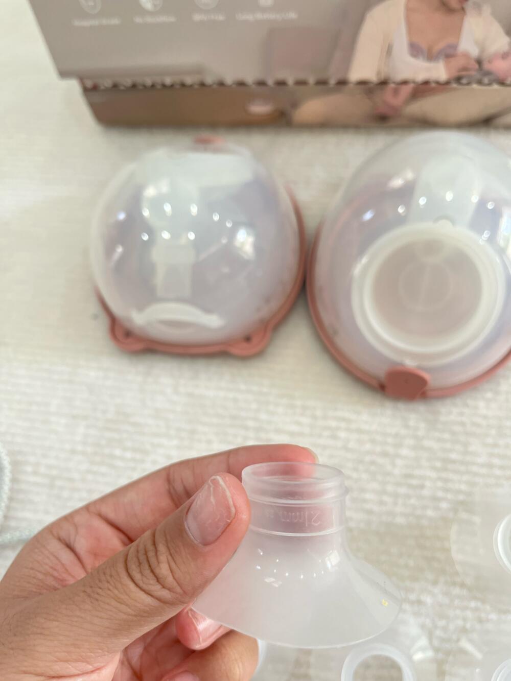 Máy hút sữa Momcozy v1 pro cup hồng - BH 15/9/2026 (fullbox) - Ảnh 10